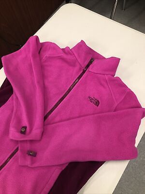 The North Face Fleece Jacket Pink & Purple T201 Size XL (18) Girls