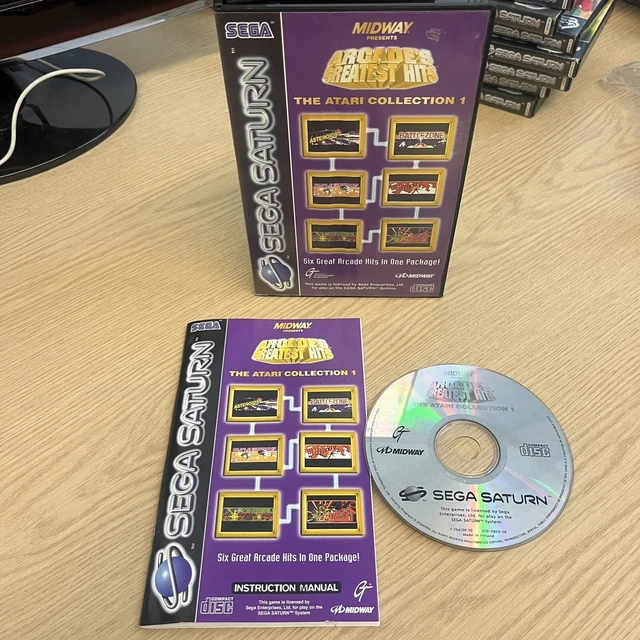 ARCADES GREATEST HITS The Atari Collection 1 PLAYSTATION 1 PS1 Mint Cib
