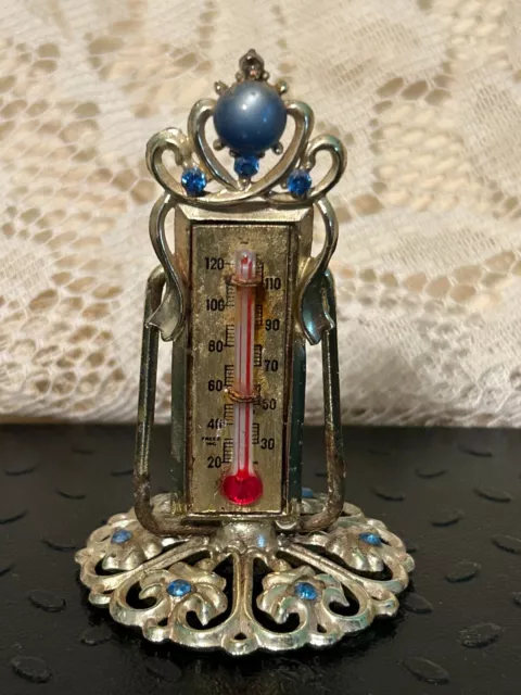 https://www.picclickimg.com/GRsAAOSwPBVkG5ZQ/Vintage-thermometer-small-jeweled-desk-table-top.webp