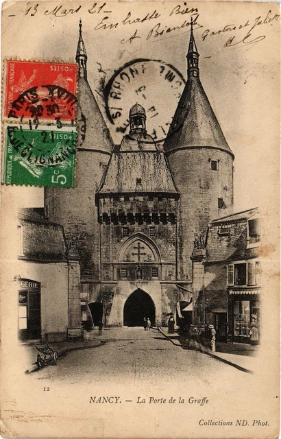 CPA Nancy-La Porte de la Graffe (188197)