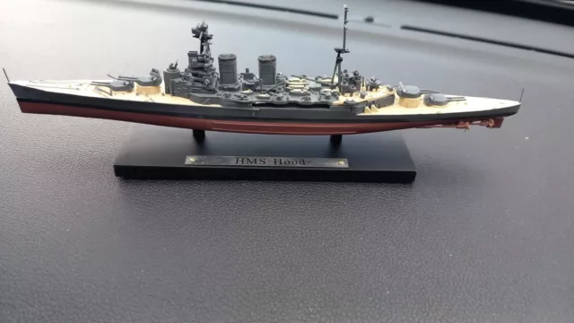 atlas editions warships Hms Hood Boxed