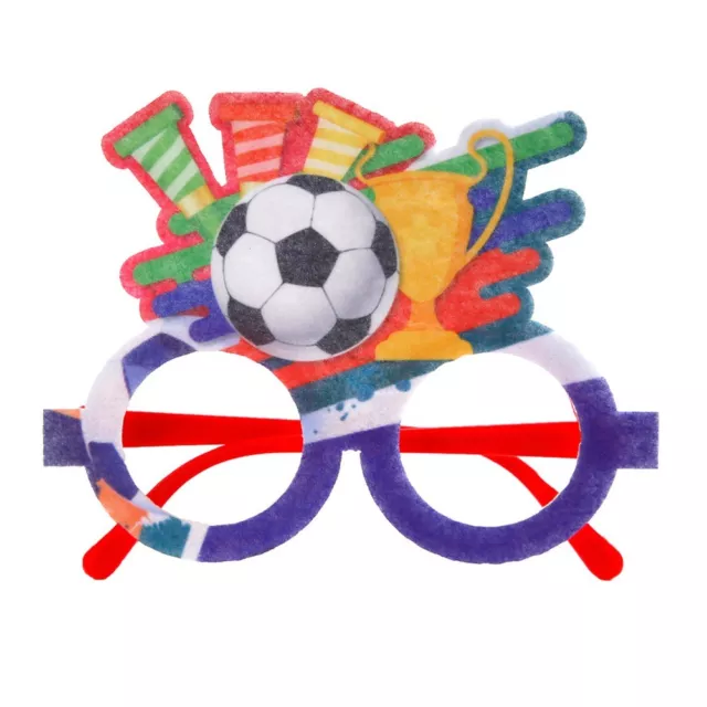 European Cup Soccer Game Glasses Football Fan Photo Props Cheer Decoration