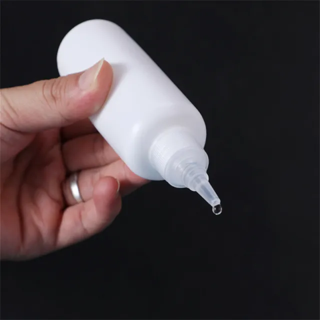 50ml Empty Plastic Squeezable Dropper Bottles Eye  Ear Liquid Droppers