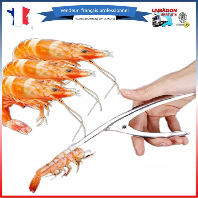 Eplucheur Décortiqueur crevettes Deveiner Peel Device Décortique crevette