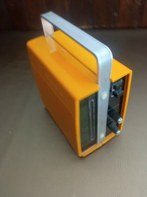 ANCIEN POSTE RADIO Portable La Voix De Son Maître Bois + Bakélite