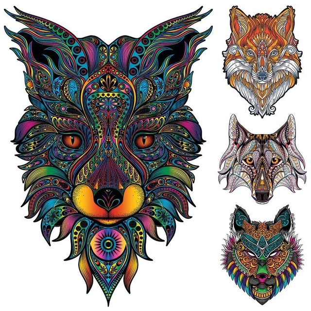 Fox Owl Shaped Jigsaw Puzzles Adults Kids Interactive Educational Birthday Gifts 3