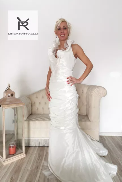 Abito Vestito Da Sposa Nuovo Da Atelier Spedizione 24 Ore 42 44 FO80