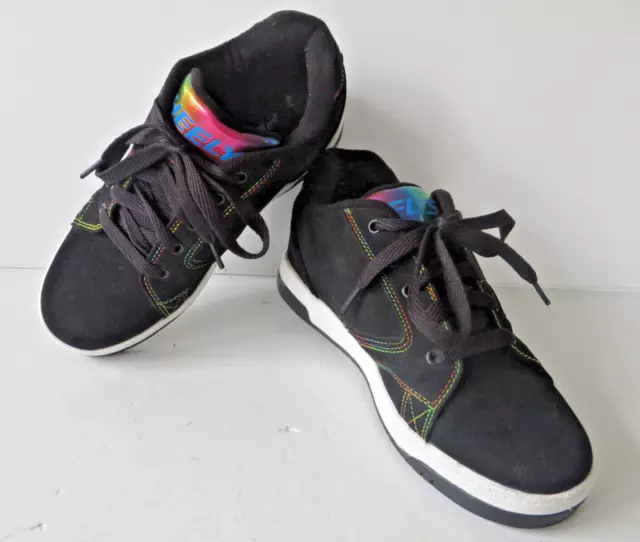 org. HEELYS coole Sneakers mit Rollen Gr. 36,5 Rainbow Mädchen Schuhe Rollschuhe 2