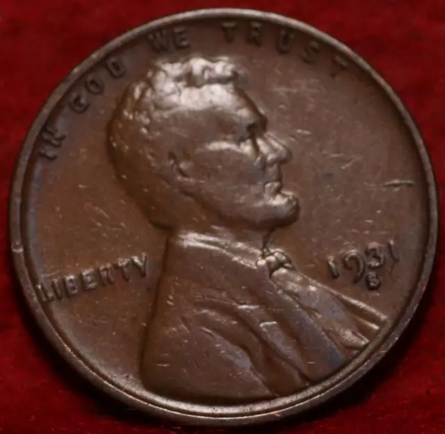 1931-S San Francisco Mint Copper Lincoln Wheat Cent