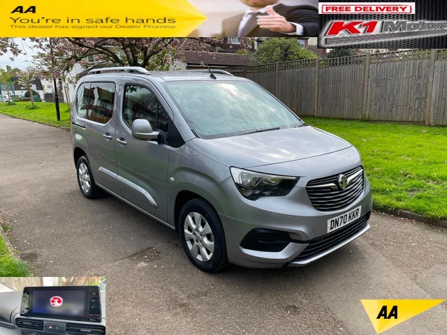2020 Vauxhall Combo Life 1.5 Turbo D Energy 5dr [7 seat] MPV Diesel Manual