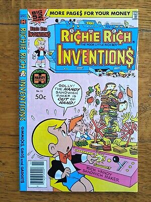 💎 Richie Rich Inventions #11 (Harvey 1979) Bronze Age Comic COMBINE SHIPPING 💎