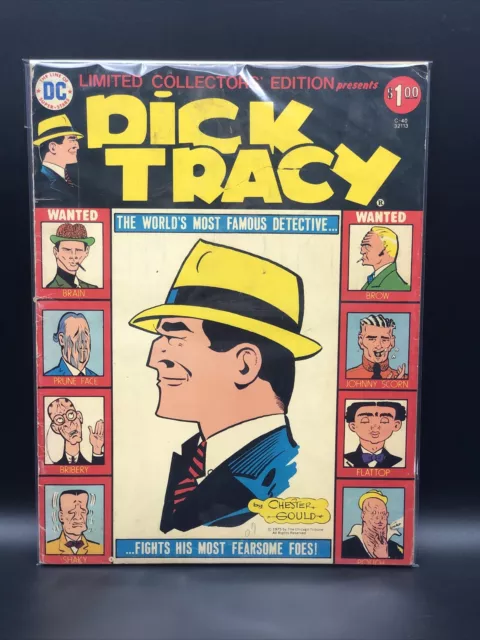 Limited Collectors' Edition Volume 4 #C-40 1975 Dick Tracy DC Comics Treasury