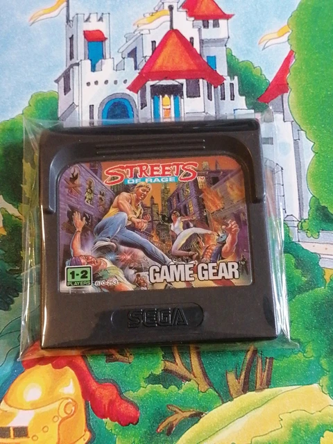 RARE JEU VINTAGE Bare Knuckle alias Street Of Rage SEGA Game Gear
