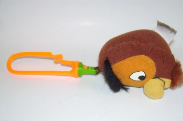 Winnie the Pooh Parrot Figure 1999 McDonald's Clip-On Key Ring
