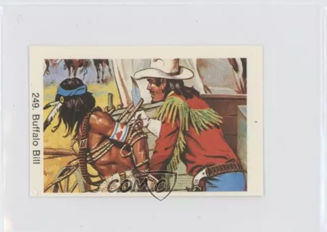 1978 Swedish Samlarsaker Western Period After Number Buffalo Bill Cody #249 f5h