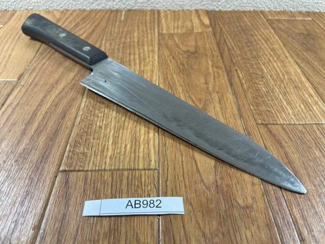 Giapponese Dello Chef Cucina Coltello Santoku - Vintage Da Sakai 178/310mm AB982