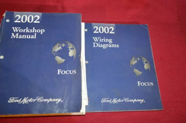 2002 Ford Focus Dealer Shop Repair Manual WSVA