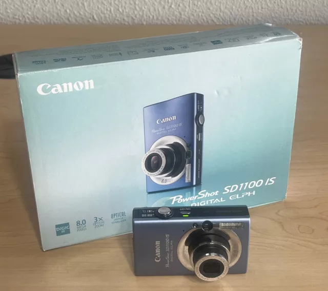 Canon PowerShot Digital ELPH SD1100 IS / Digital IXUS 80 IS 8.0MP Digital Camera