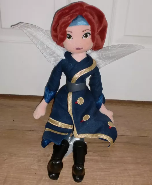 Disney Store Zarina (Tinkerbell) Pirate Fairy Plush Soft Toy Doll H 20"