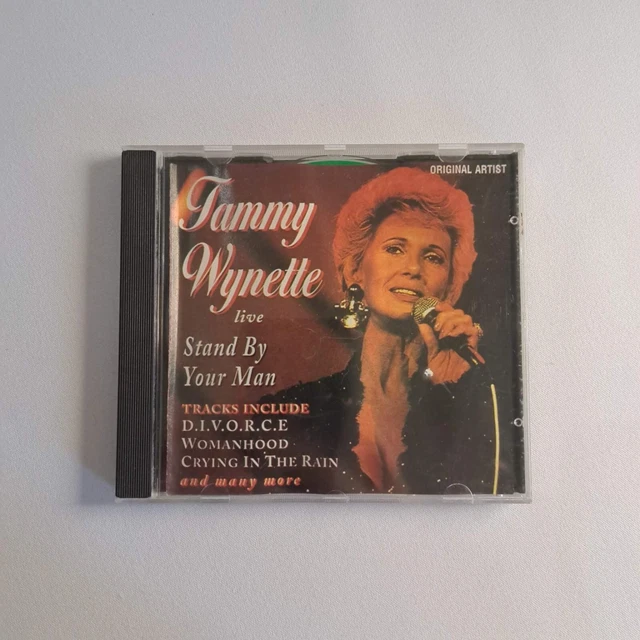 TAMMY LIVE Stand By Your Man Cd 11 tracks 8.95 PicClick AU