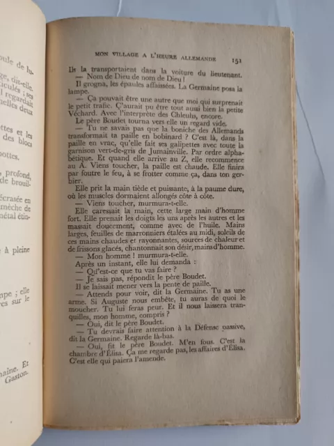 Mon village à l'heure allemande - Jean Louis Bory - Viv3 3