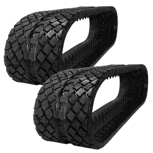 2 Rubber Tracks Fits Wacker Neuson ST35 ST45 1101CP 450X86X56 Turf Tread 18"