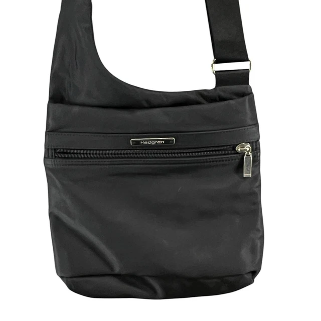 HEDGREN FATE CROSSBODY Bag Womens Black Adjustable Strap RFID Travel Everyday 32.88 PicClick