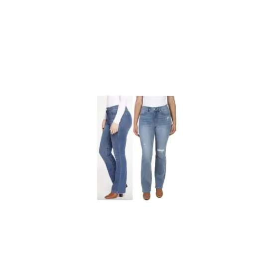NEW!! Seven7 Women's Contour Waist High Rise Tummyless Slim Boot Jeans #576