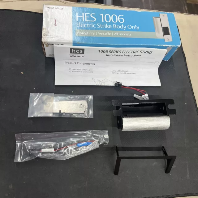 HES 1006 Universal Electric Strike - Satin Stainless Steel (Body Only)