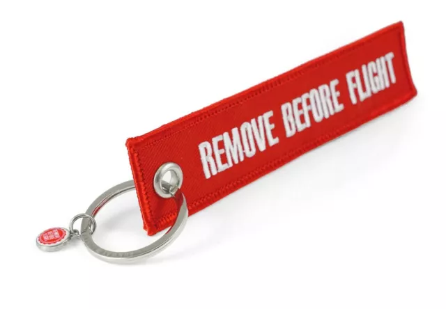 REMOVE BEFORE FLIGHT NEU Keyring NEU Schlüsselanhänger MINI inkl. Versand D