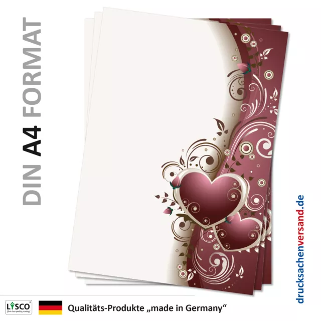 Motivpapier Briefpapier (Pfingstrosen-5100, DIN A4, 25 Blatt) wunderschöne weiße und lachsfarbene Päonien Motivpapier Briefpapier (Pfingstrosen-5100, DIN A4, 25 Blatt) wunderschöne weiße und lachsfarbene Päonien