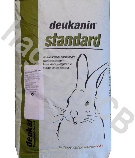 deukanin standard 25kg Kaninchen Futter Hasenfutter Kaninchenpellets Häschen