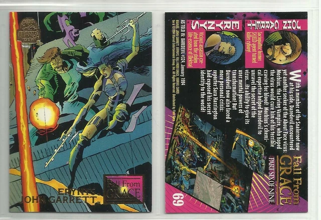 1994 Marvel Universe: Series 5 (Fleer) FALL FROM GRACE "Base Trading Card" #69