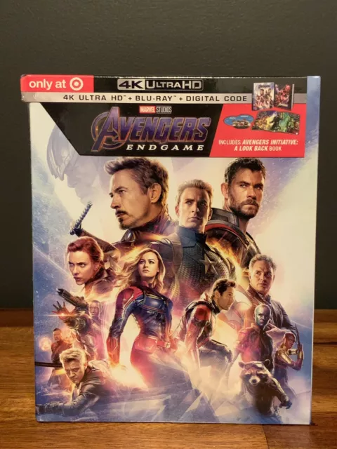 Avengers Endgame (Target Exclusive) (4K Ultra HD + Blu-ray+ Digital HD) New