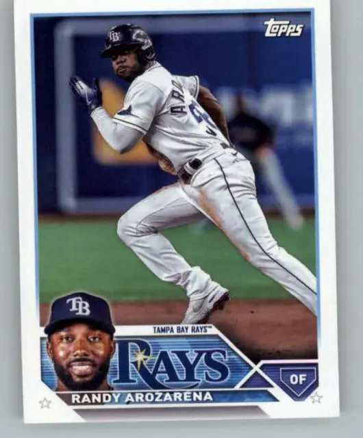 2023 Topps MLB Baseball (From Team Set) Tampa Bay Rays Singles (Pick Your Cards)