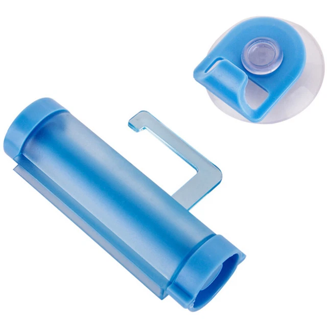 Rulli in acciaio inossidabile in metallo dentifricio tubo strizzatore comodo Dispenser con supporto per sedile accessorio essenziale per il bagno