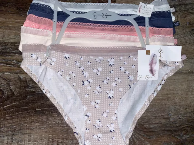JESSICA SIMPSON ~ Women's Brief Underwear Panties Polyester Blend