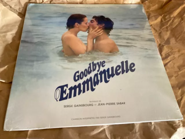 Goodbye Emmanuelle - serge Gainsbourg- Réedition 2021- lp vinyl- NEUF SCELLÉ