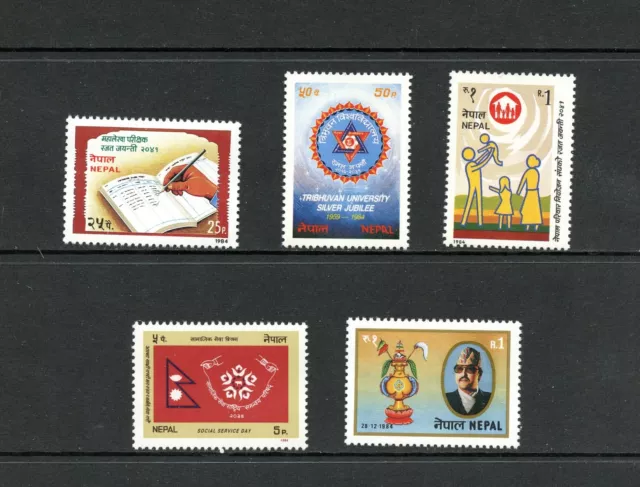 R0564 Nepal 1984 MNH Auswahl - Siehe Scan