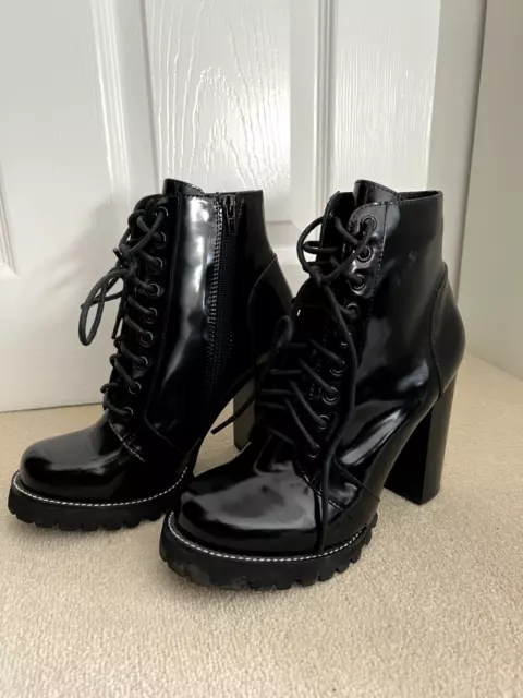 Jeffrey campbell gamin cheap lace up boots