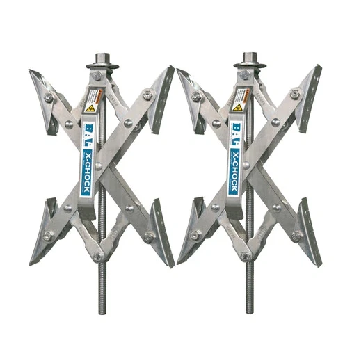 BAL Wheel X-Chock (Double Pack) for RV / Trailer / 5th Wheel