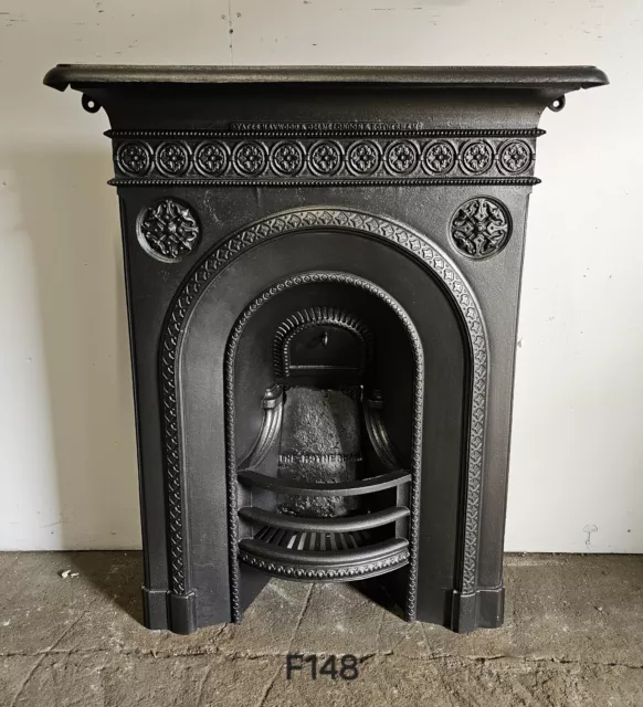 Victorian Cast Iron Fireplace - Fully restored - delivery available (F148)