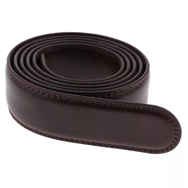 Homme Ceinture en Cuir   Sans Boucle pour Boucle Automatique