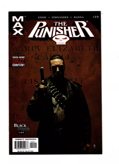 The Punisher Max #19 (2005) Marvel Comics near mint condition comic / ol1