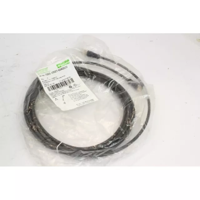 Murr Elektronik 7000-40021-6340500 Cable M12 rallonge 4 pins 5m (B1078)