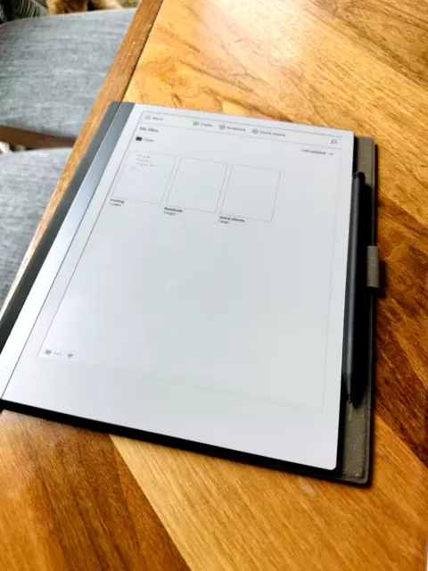 reMarkable 2 Paper Tablet (Bundle), Folio and Marker Plus with Pen