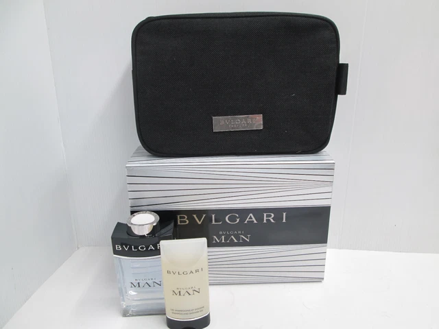 " BULGARI MAN " PROFUMO UOMO EDT 100ml SPRAY+SHOWER GEL+BEAUTY