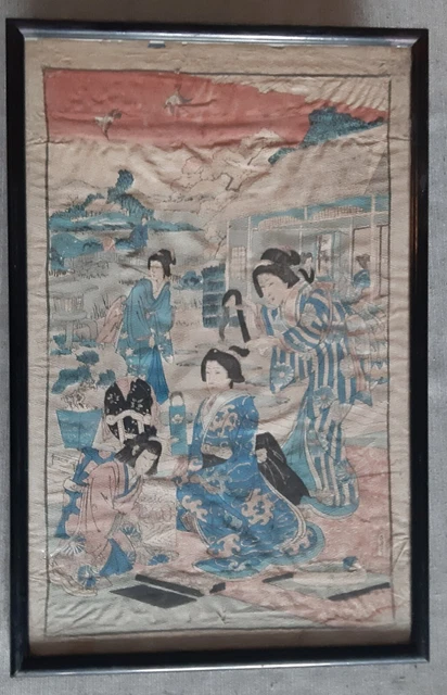 Lot De 2 Anciennes Poupées Asiatiques - Collection Vintage