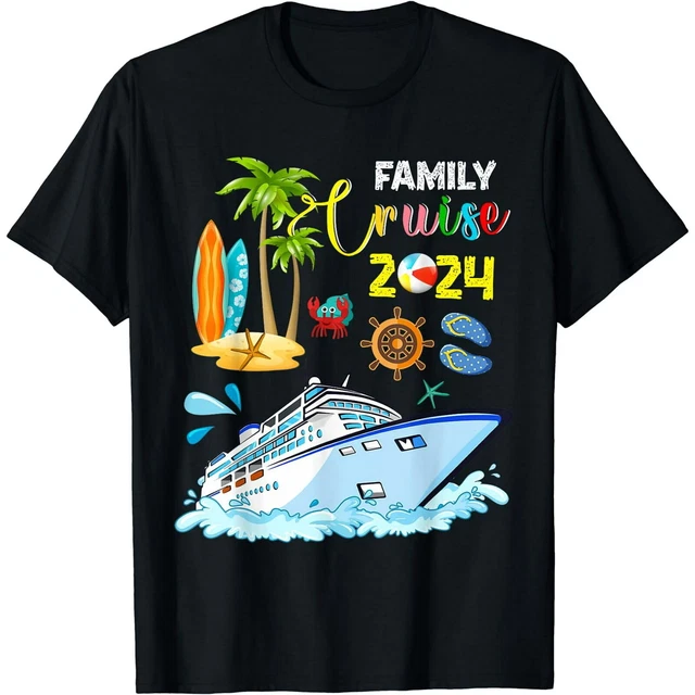 FAMILY CRUISE 2024 Funny Summer Vacation Cruise Ship Lover TShirt