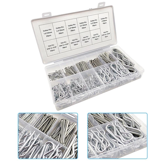 KIT ÉPINGLES À cheveux pour voiture et petit moteur d'entretien Cotter
